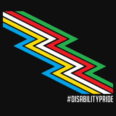 Disability Pride - Regular Organic Cotton T-Shirt Design