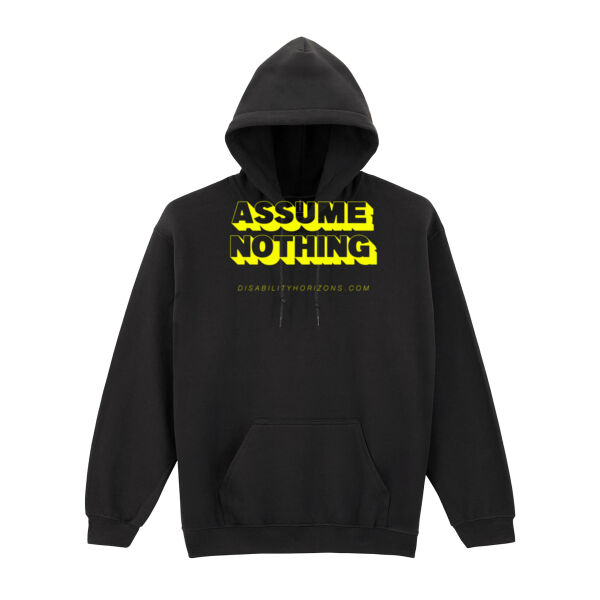 Assume Nothing Hoodie Thumbnail