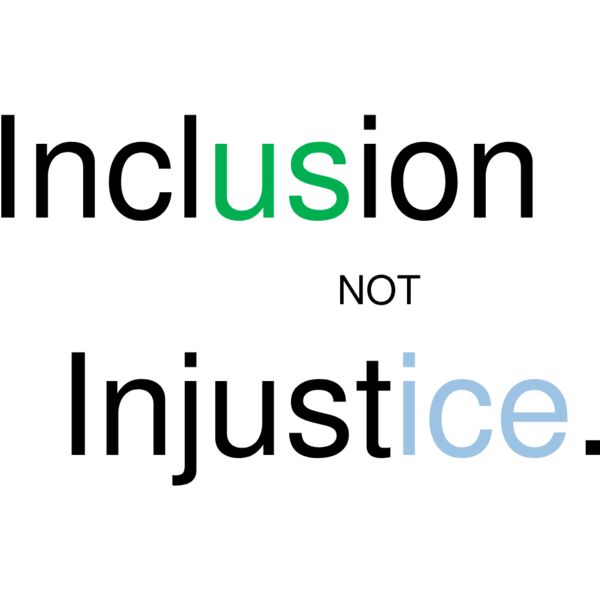 Inclusion not Injustice Design Thumbnail
