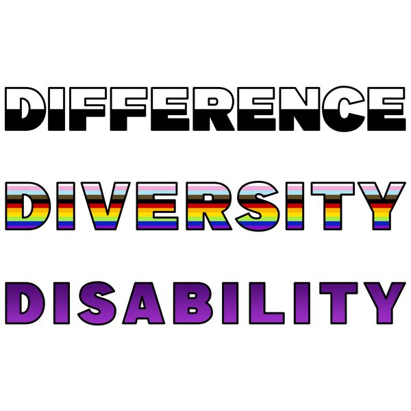 Difference Diversity Disability Disability Horizons T-shirt Thumbnail