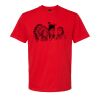Softstyle™ midweight adult t-shirt Thumbnail