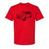 Softstyle™ midweight adult t-shirt Thumbnail