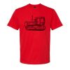 Softstyle™ midweight adult t-shirt Thumbnail