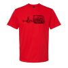 Softstyle™ midweight adult t-shirt Thumbnail