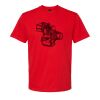 Softstyle™ midweight adult t-shirt Thumbnail