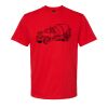 Softstyle™ midweight adult t-shirt Thumbnail