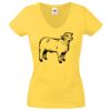 Lady-fit Valueweight V-Neck T-Shirt Thumbnail